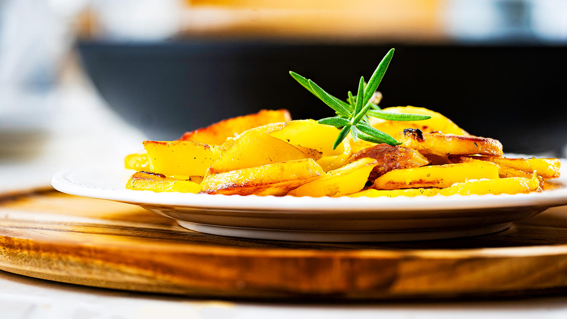 Rosmarinkartoffeln in der Pfanne - Rezept